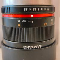 samyang 8mm f2.8 fish eye II per Fujifilm 