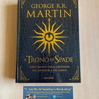 Il Trono di Spade libro quarto deluxe pelle drago