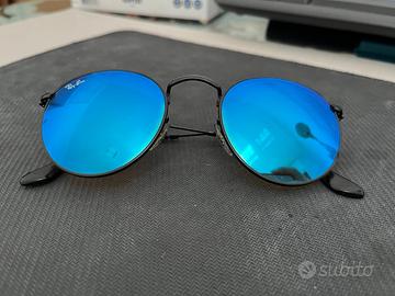 Occhiali da sole Ray-Ban RB3447 round metal 002/40