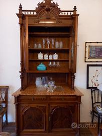 "credenza a due corpi"