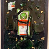 Quadro bottiglia Jager