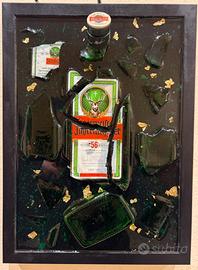 Quadro bottiglia Jager
