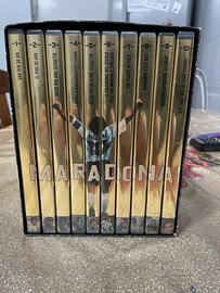 Collezione 10 DVD MARADONA