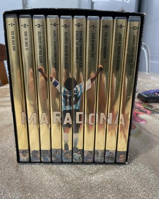 Collezione 10 DVD MARADONA