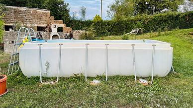 Piscina Bestway Steel 380x190x95 + filtro/pompa