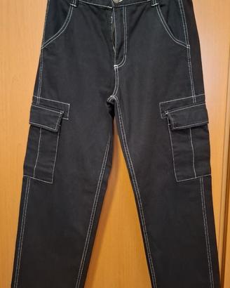 Jeans cargo da uomo Bershka
