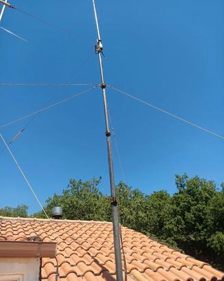 Palo  per antenna  6 metri  per radioamatori