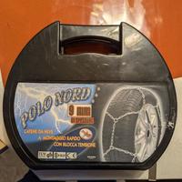 Catene macchina Polo Nord, misure sulla foto