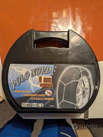 Catene macchina Polo Nord, misure sulla foto