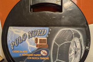 Catene macchina Polo Nord, misure sulla foto