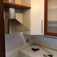 CUCINA Sincerotto in laminato bianco