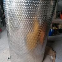 Contenitore ql. 10 in acciaio 18/10 per alimenti