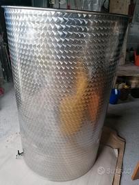 Contenitore ql. 10 in acciaio 18/10 per alimenti