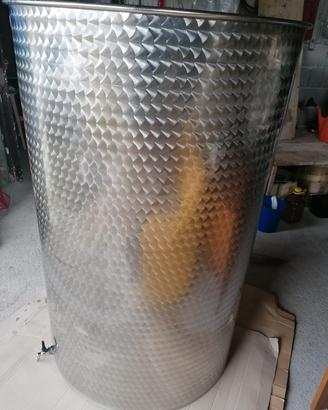 Contenitore ql. 10 in acciaio 18/10 per alimenti