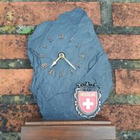 Orologio da tavolo in ardesia 