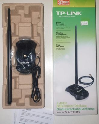 Antenna WIFI 2.4GHz 8dBi omnidirezionale TPLINK
