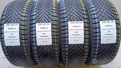 4 GOMME 205 60 16 PIRELLI INV RIF4416