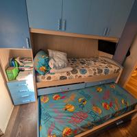 CAMERETTA A PONTE COMPLETA con materassi