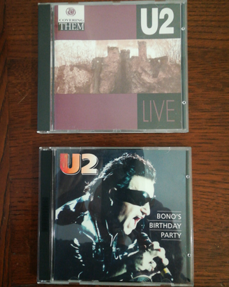 Cd U2 Live Rarità