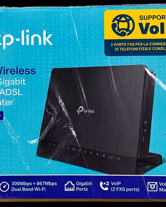 TP-Link Archer VR1200v AC1200 Modem Router