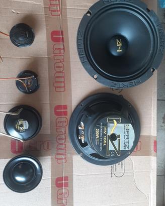 Hertz,lem,xover,alpine,jvc,amplificatore