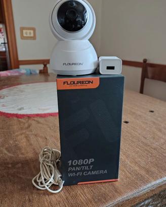 FLOUREON Telecamera di Sorveglianza Senza Fili