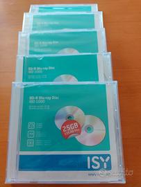 Blu-ray Disc IBD 1000 25 GB-ISY-135 Minuti,HD 5 Pz