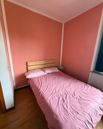letto una piazza e mezza con doghe + materasso