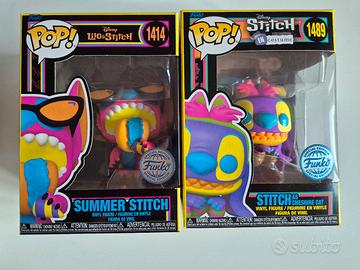 Funko pop Stitch blacklight