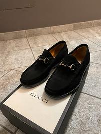Mocassini scamosciati Gucci Uomo