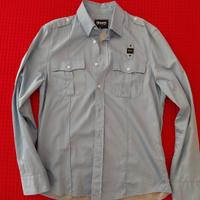 Camicia BLAUER cotone stile militare nuova