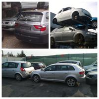 Bmw X3 X1 Audi A3 A4 Q3 Fiat 500 Megane ricambi