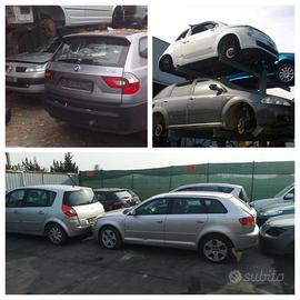 Bmw X3 X1 Audi A3 A4 Q3 Fiat 500 Megane ricambi