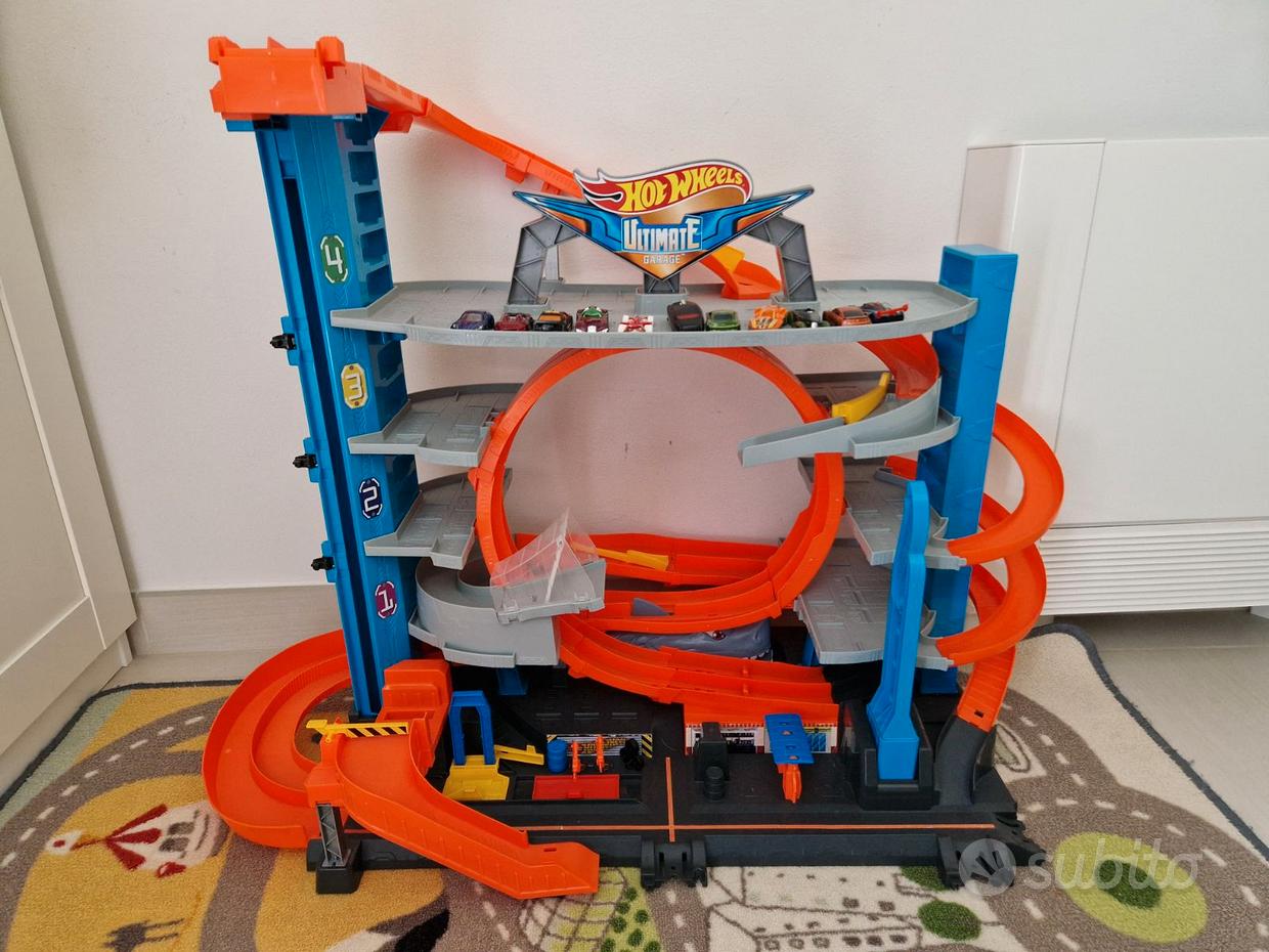 Mega Garage Playset Ascensore Hot Wheels Wheels Ultimate Garage