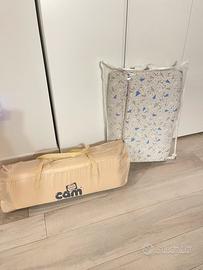 Lettino cam con materassino