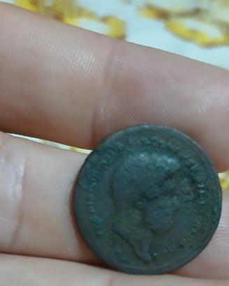 2 tornesi 1858 regnno delle due sicilie