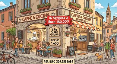 9EM Bar con incasso 1.450 al giorno 9EM