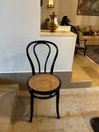Sedie Kohn in paglia di Vienna