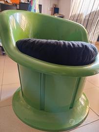 poltrona Ikea design vintage 90' popptorp