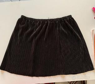 Gonna Corta Nera Baddie Style