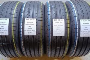 4 GOMME 235 55 18 DUNLOP 2024 RIF4557