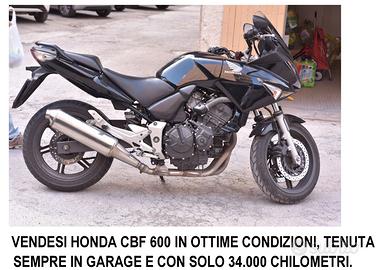 Honda cbf 600