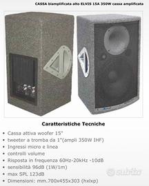 Cassa ALTO ELVIS 15A