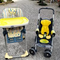 Passeggino e seggiolino
