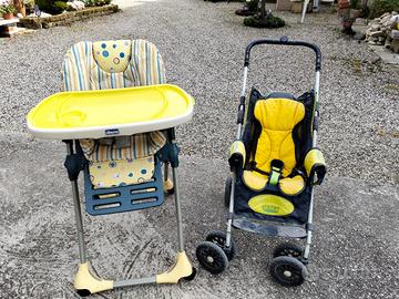 Passeggino e seggiolino