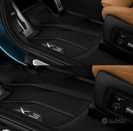 Tappettini in gomma bmw x3