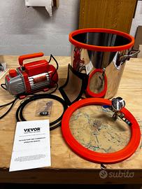 Kit Pompa del Vuoto e Camera sottovuoto VEVOR