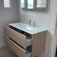 Mobile Bagno con lavabo integrato
