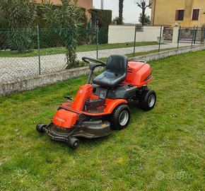 trattorino tagliaerba Husqvarna snodato rider
