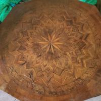 Tavolo antico intarsiato da gioco